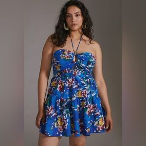 Anthropologie Emily Halter Mini Dress, Size M/P